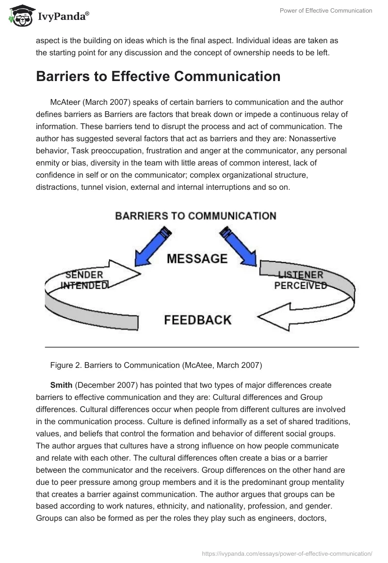 Power of Effective Communication. Page 4