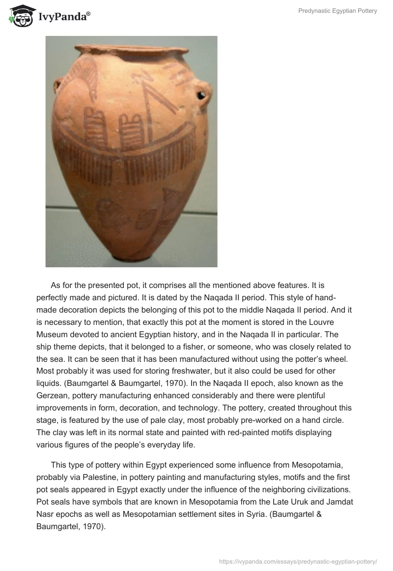 Predynastic Egyptian Pottery. Page 2