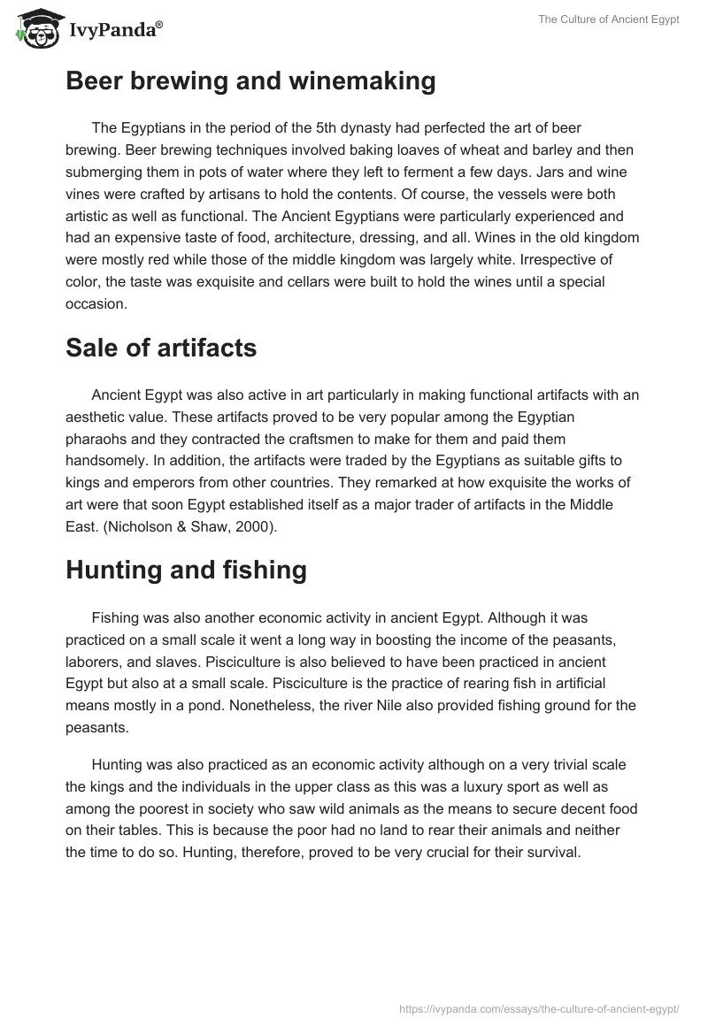 The Culture of Ancient Egypt. Page 4