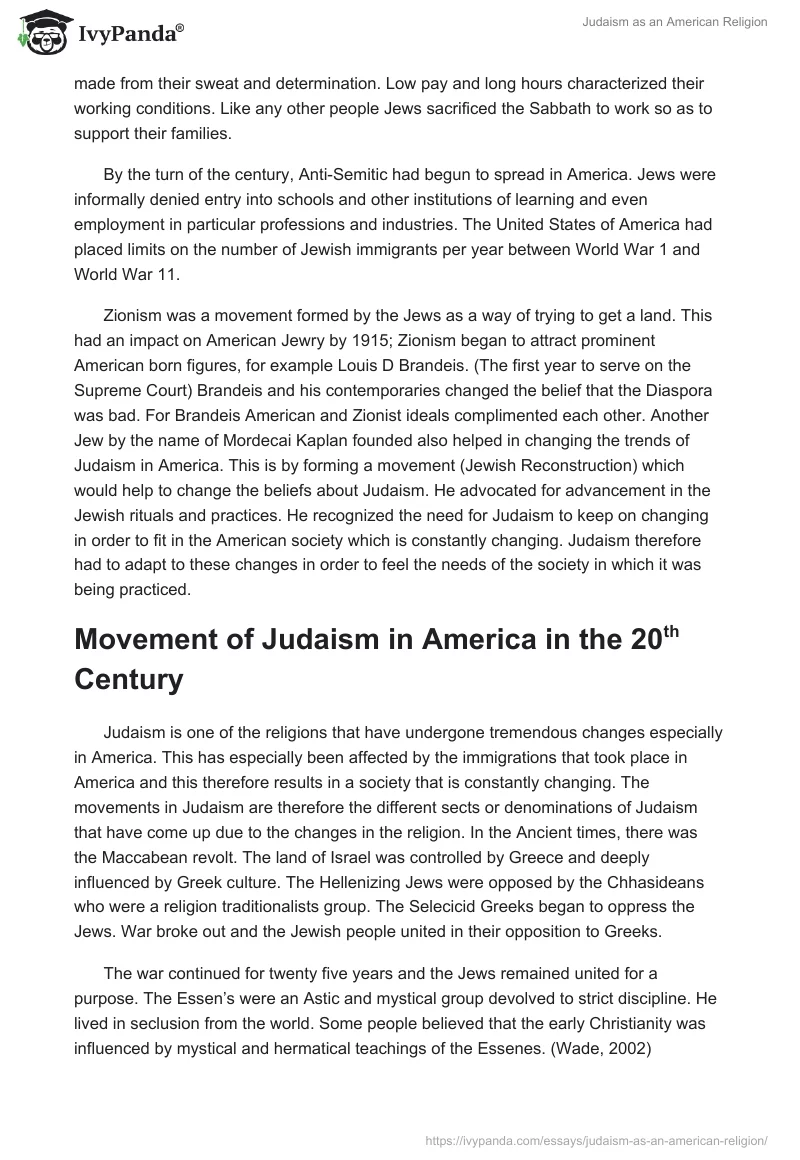 Judaism as an American Religion. Page 3