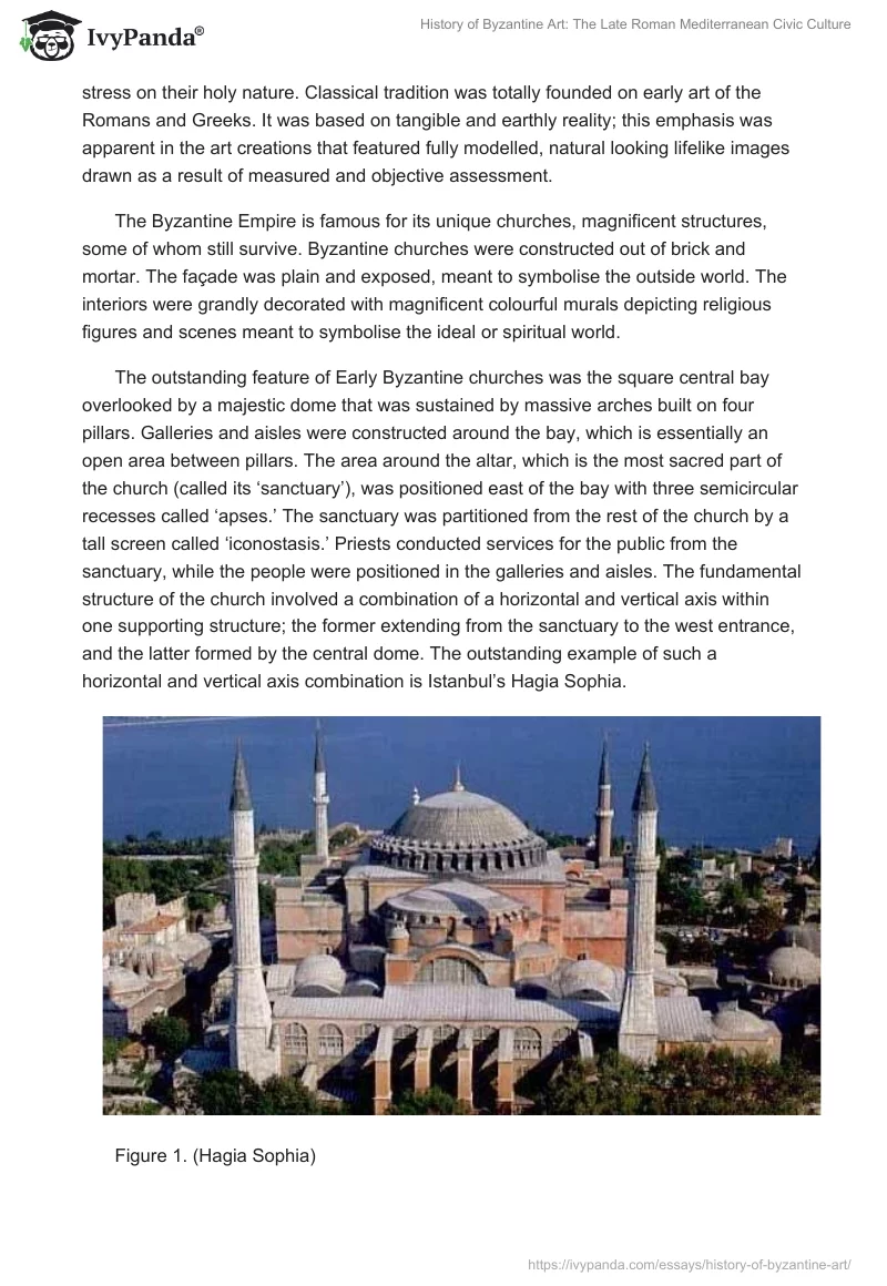 History of Byzantine Art: The Late Roman Mediterranean Civic Culture. Page 2