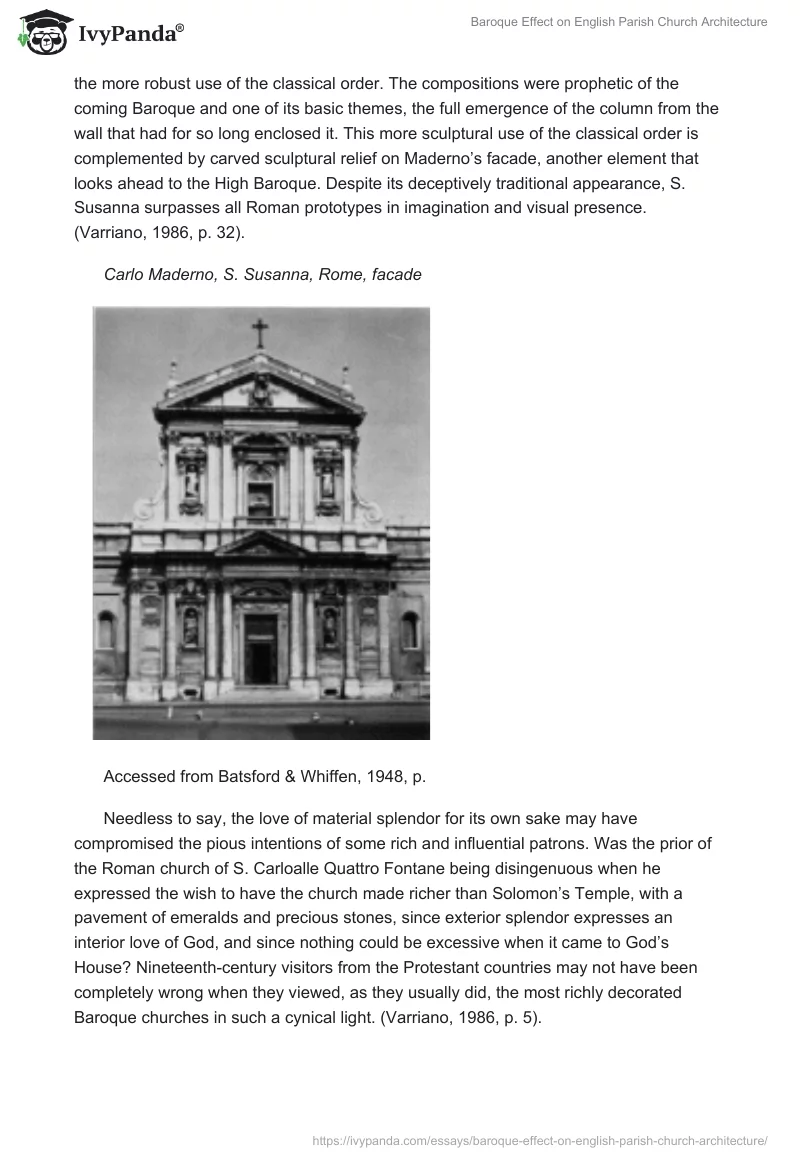 Baroque Effect on English Parish Church Architecture. Page 3
