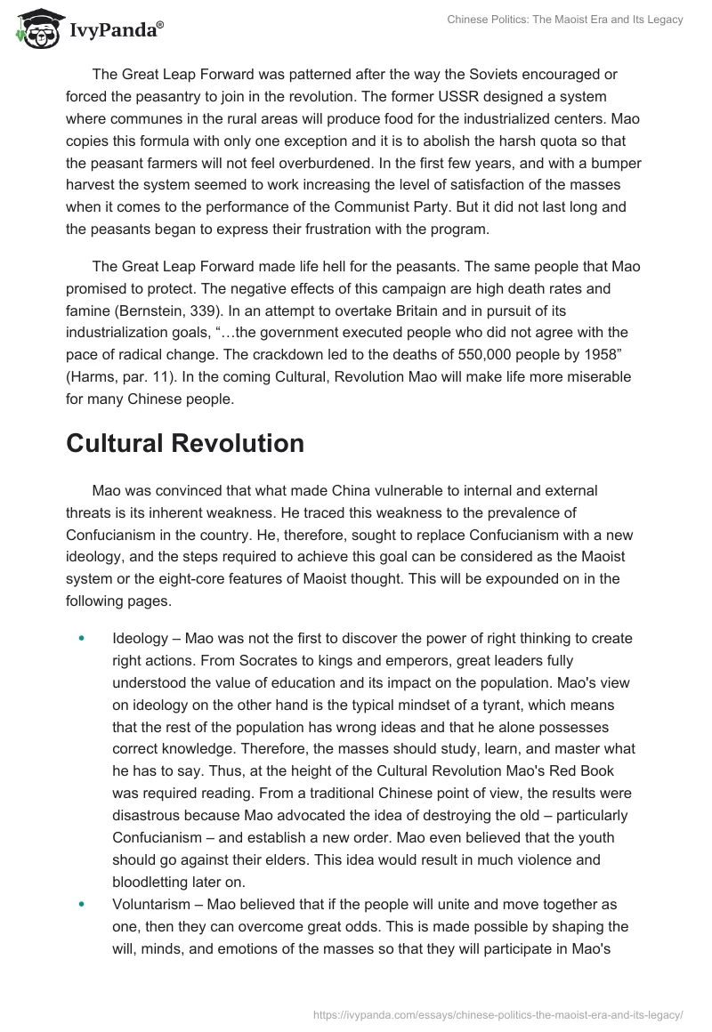 Chinese Politics: The Maoist Era and Its Legacy. Page 3