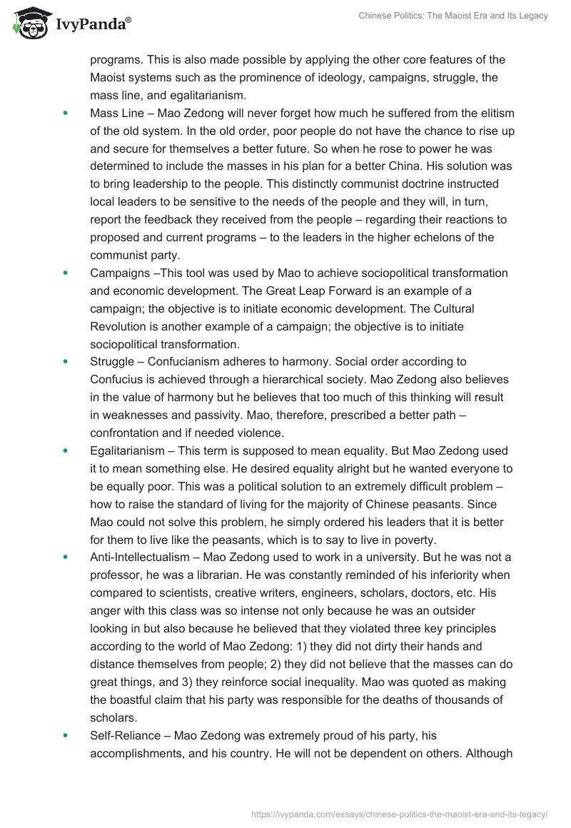 Chinese Politics: The Maoist Era and Its Legacy. Page 4