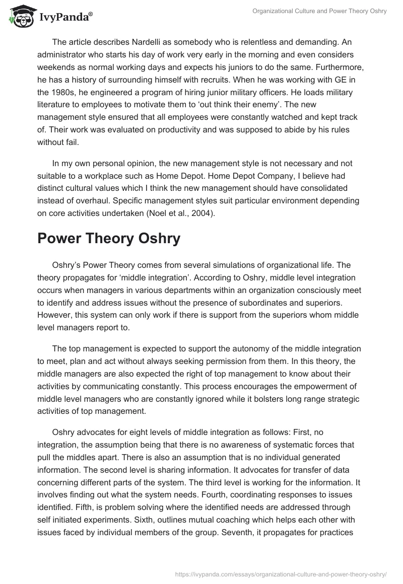 Organizational Culture and Power Theory Oshry. Page 3