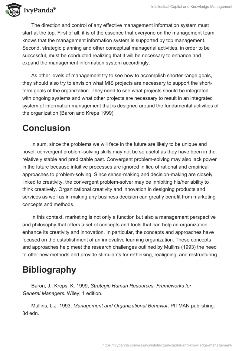 Intellectual Capital and Knowledge Management. Page 4