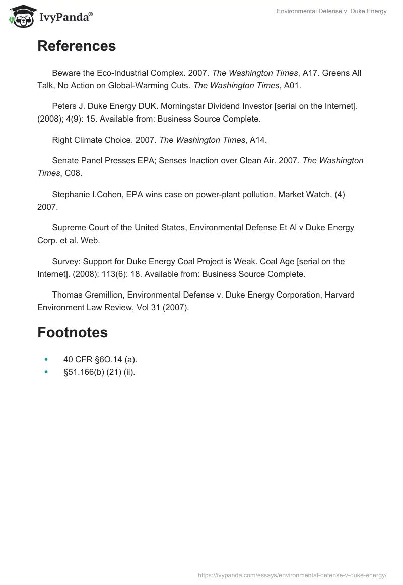Environmental Defense v. Duke Energy. Page 5