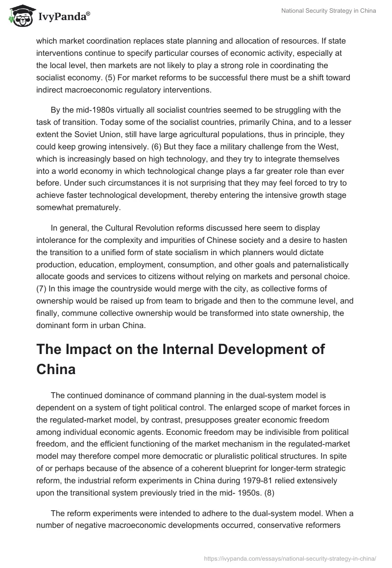 National Security Strategy in China. Page 3