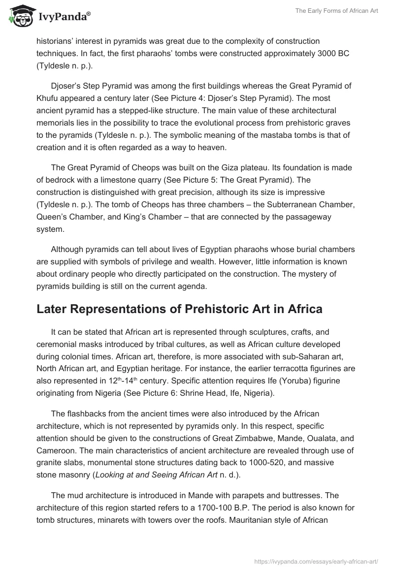 The Early Forms of African Art. Page 4