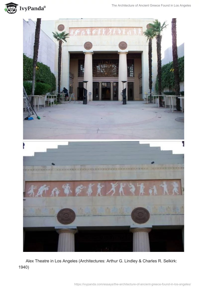 The Architecture of Ancient Greece Found in Los Angeles. Page 5