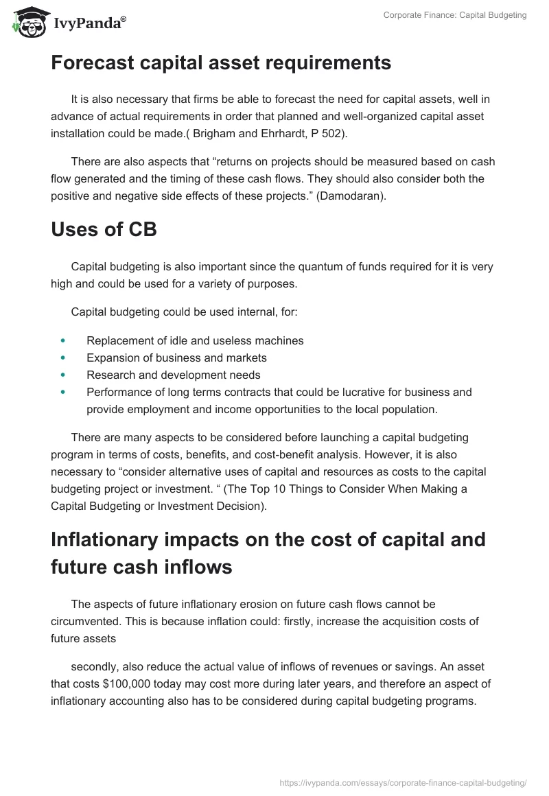 Corporate Finance: Capital Budgeting. Page 2