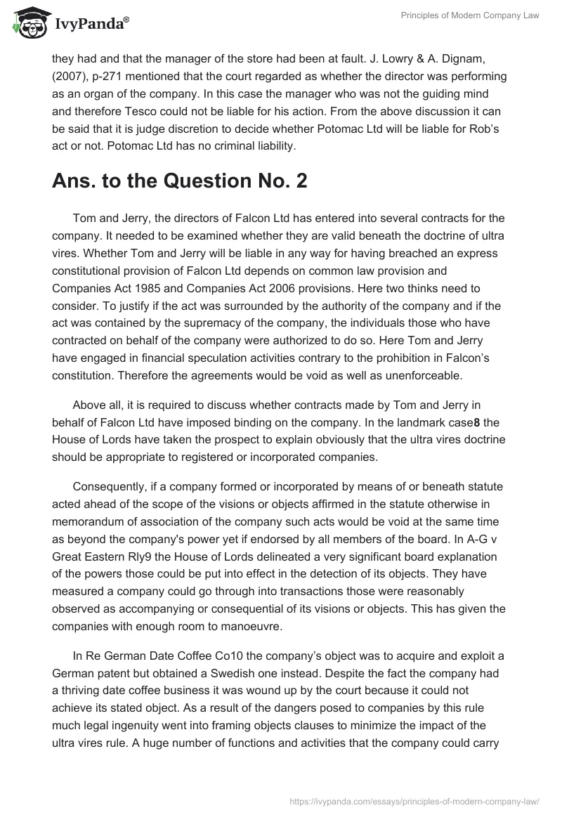 Principles of Modern Company Law. Page 3