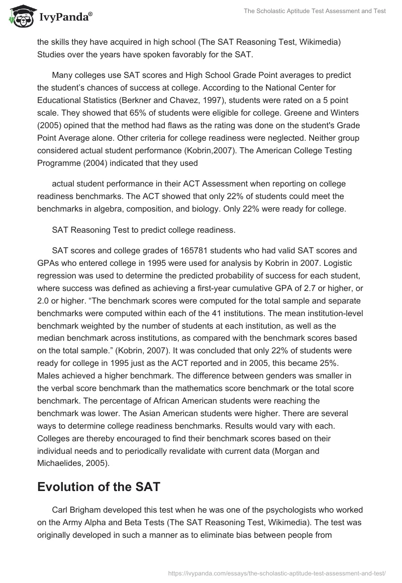 The predictive validity of the general scholastic aptitude test (GSAT) for  first year students in information technology