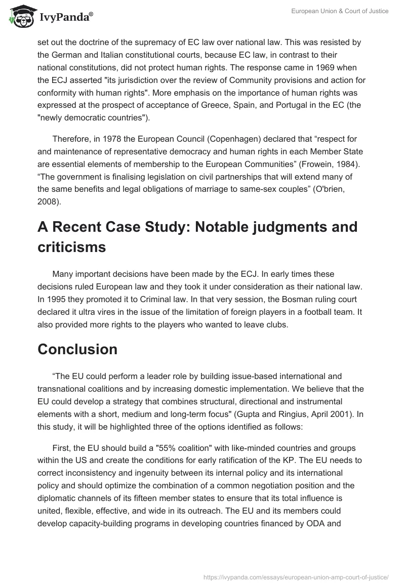 European Union & Court of Justice. Page 3