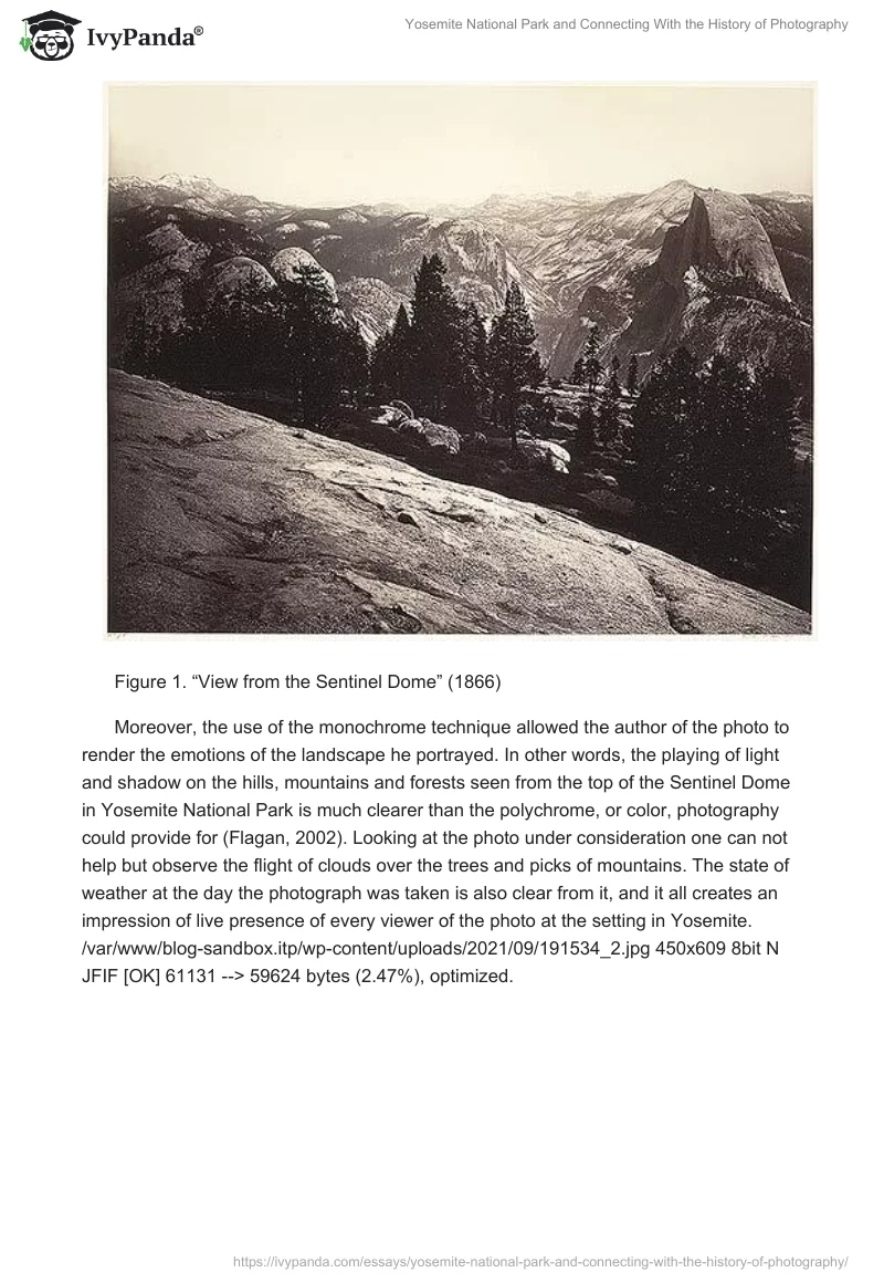 Yosemite National Park and Connecting With the History of Photography. Page 3