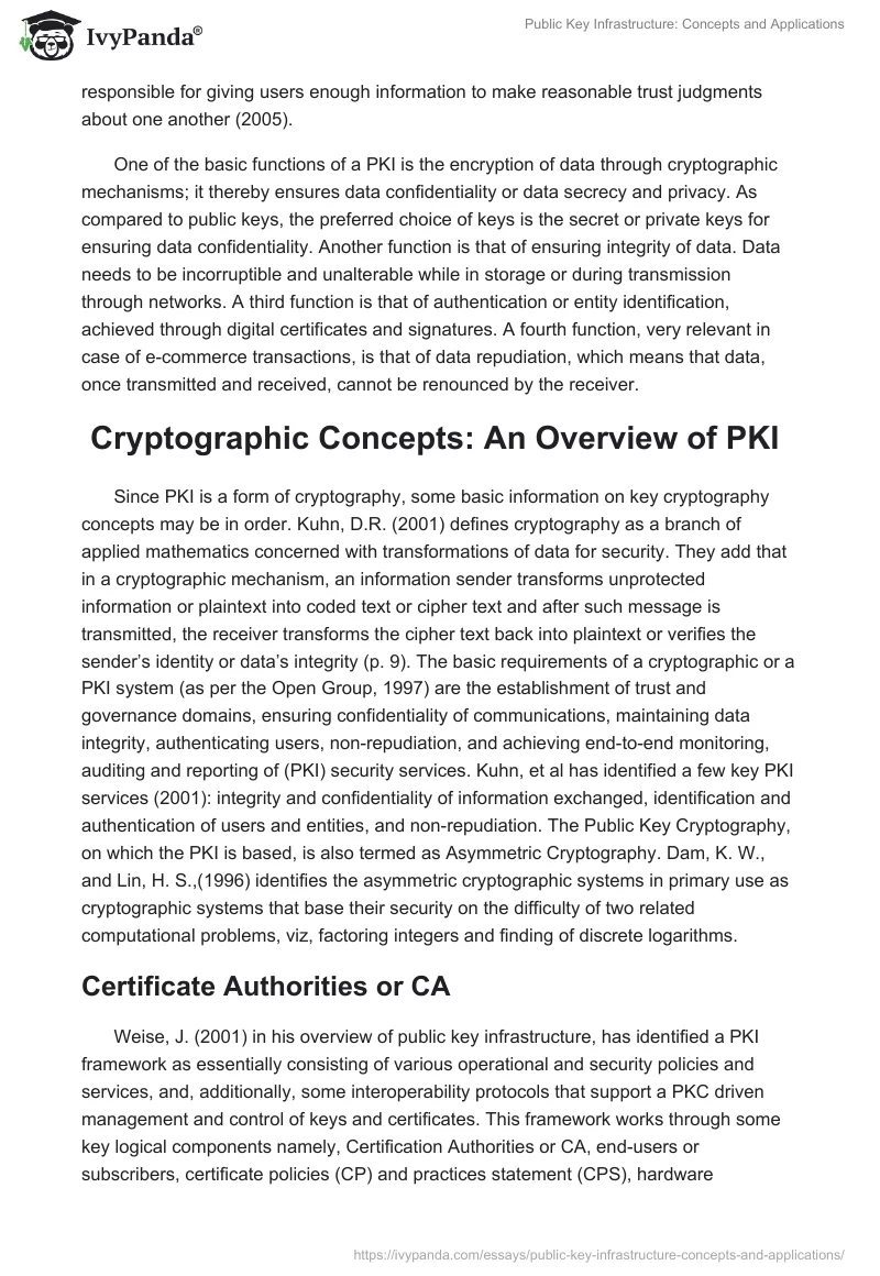 Public Key Infrastructure: Concepts and Applications. Page 3