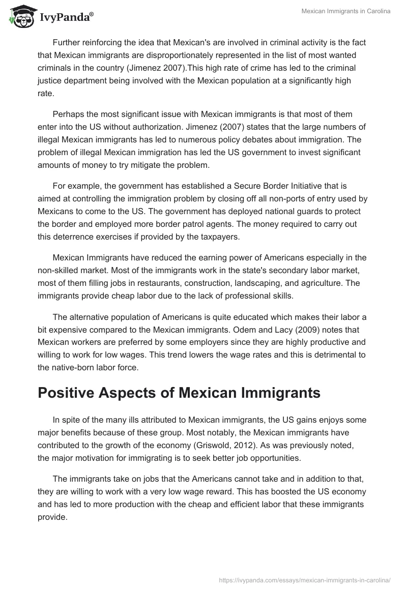 Mexican Immigrants in Carolina. Page 3