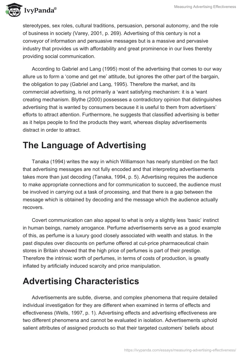 Measuring Advertising Effectiveness. Page 2