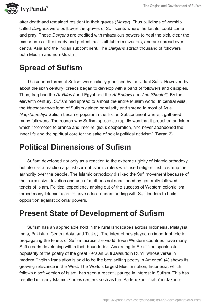 The Origins and Development of Sufism. Page 3