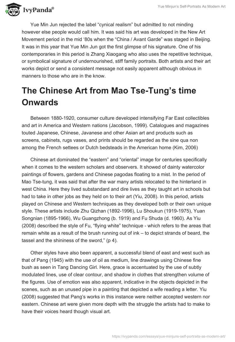 Yue Minjun’s Self-Portraits As Modern Art. Page 4
