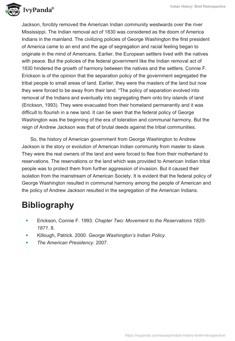 Indian History: Brief Retrospective. Page 2