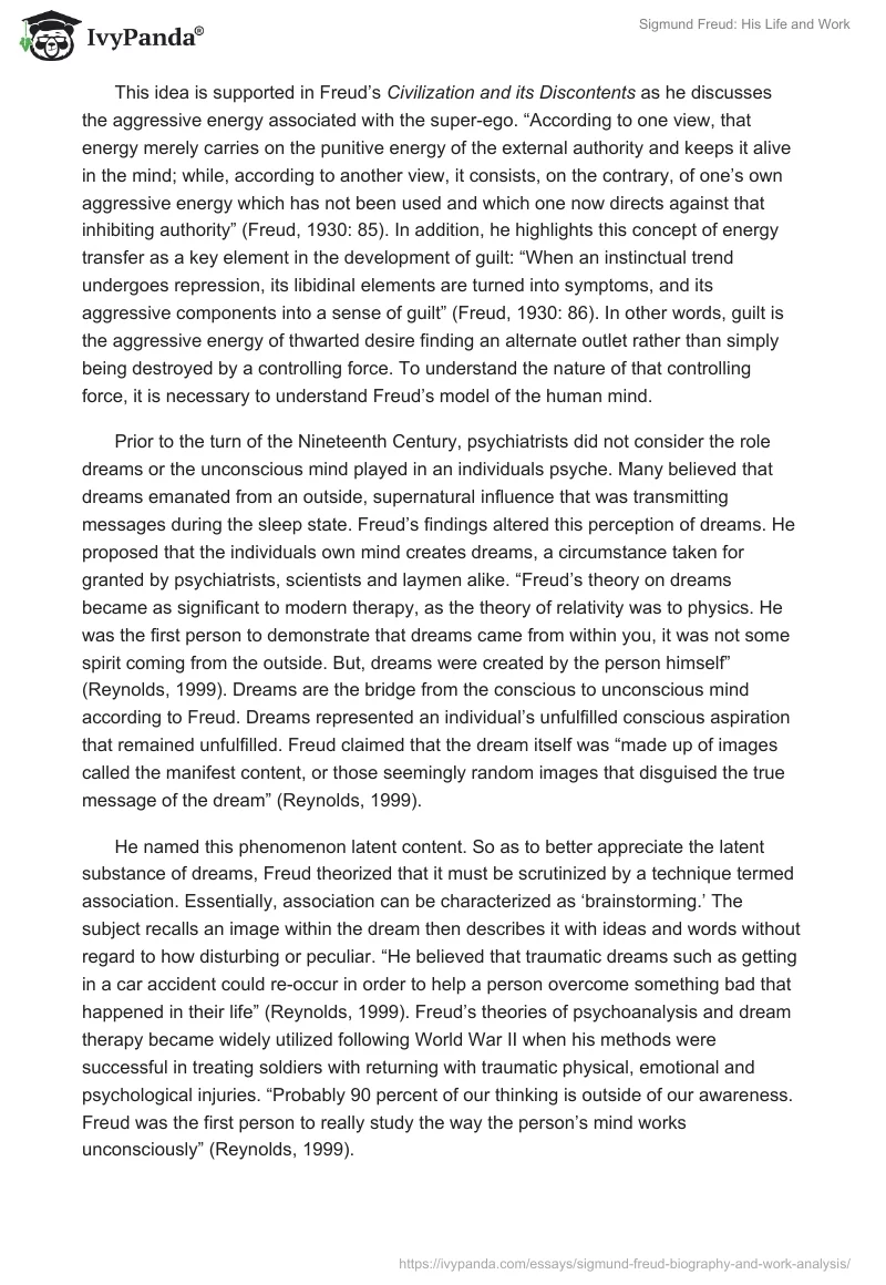 Sigmund Freud: His Life and Work. Page 2