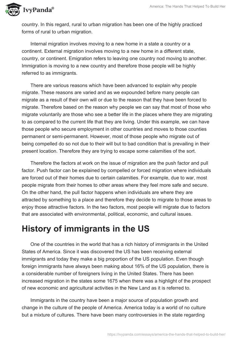 America: The Hands That Helped To Build Her. Page 2