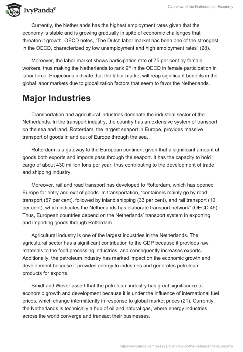 Overview of the Netherlands’ Economy. Page 4