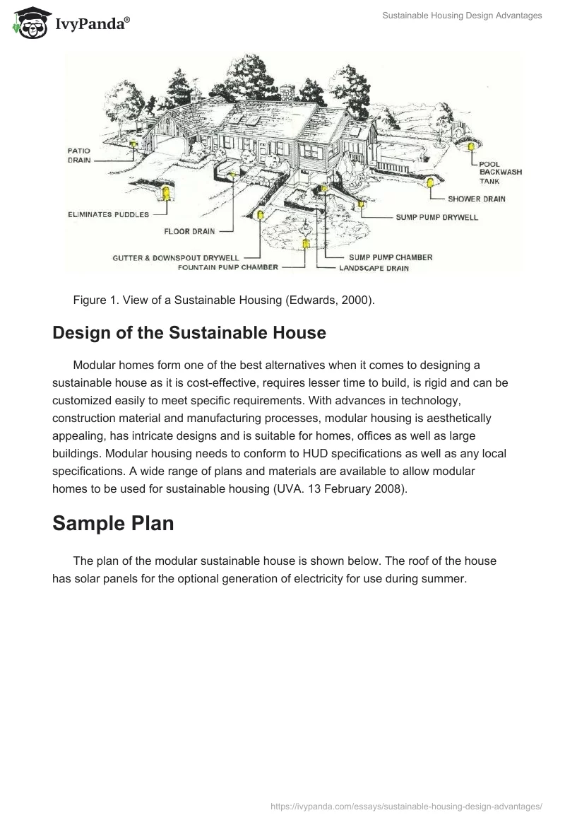 Sustainable Housing Design Advantages. Page 2