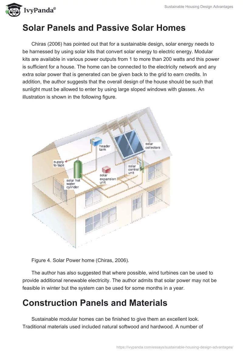 Sustainable Housing Design Advantages. Page 5
