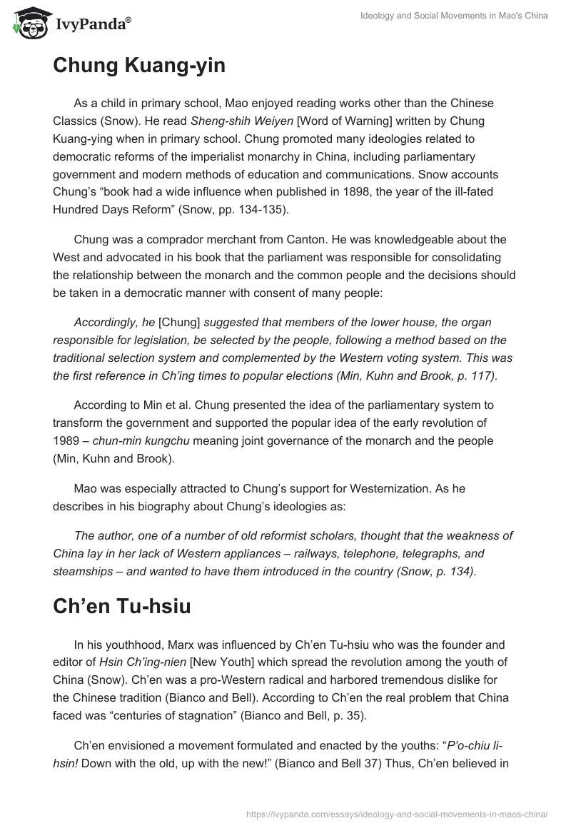 Ideology and Social Movements in Mao's China. Page 2