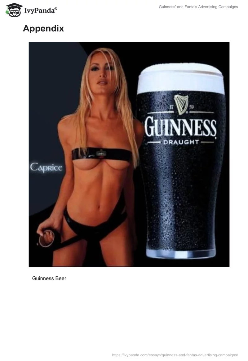 Guinness' and Fanta's Advertising Campaigns. Page 4