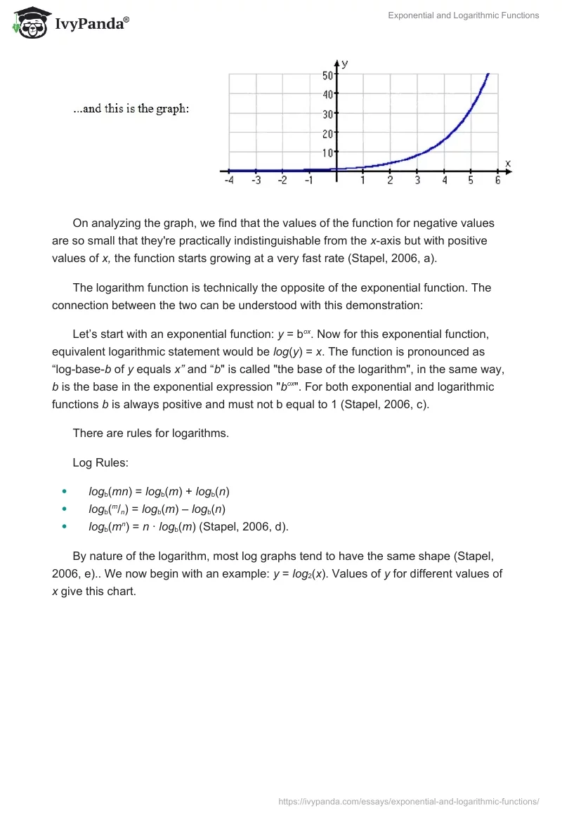 Exponential and Logarithmic Functions. Page 3