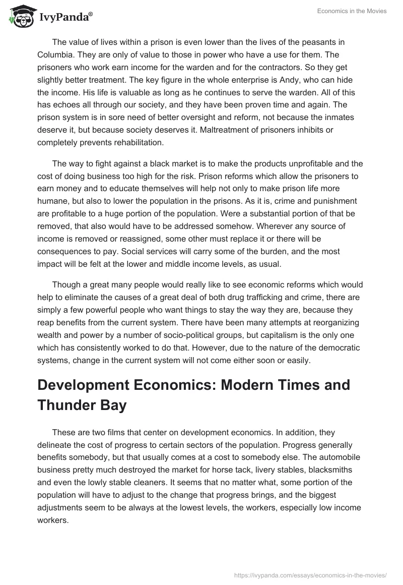 Economics in the Movies. Page 3