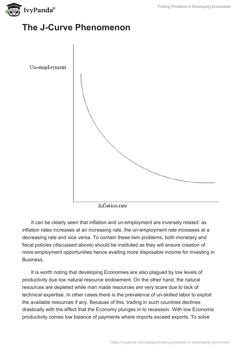 Trading Problems in Developing Economies. Page 4