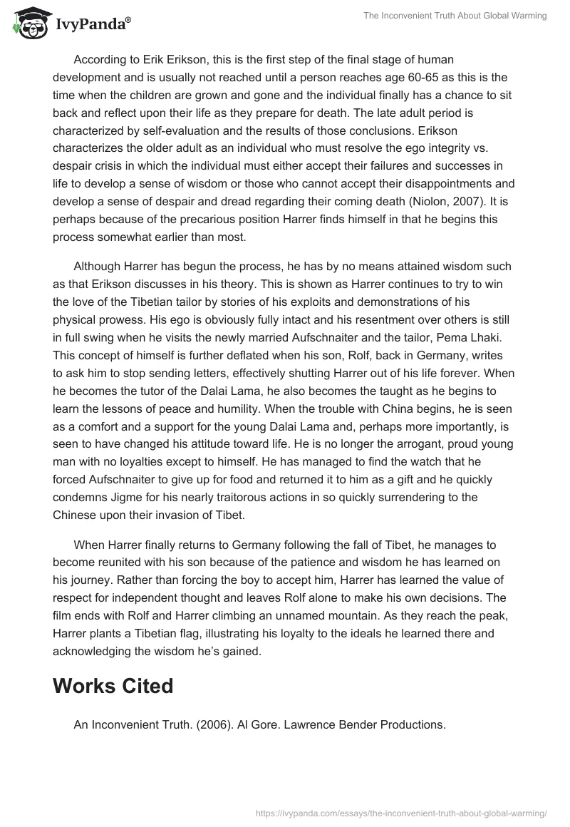 The Inconvenient Truth About Global Warming. Page 4