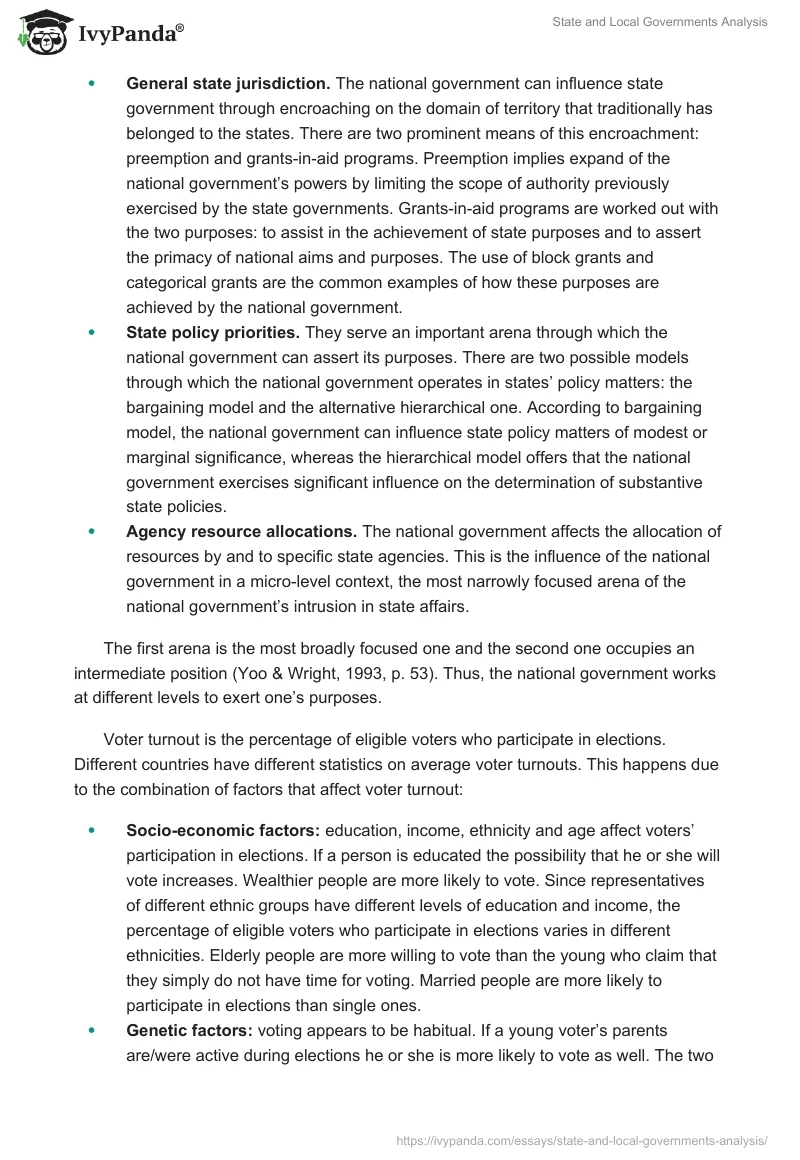 State and Local Governments Analysis. Page 3