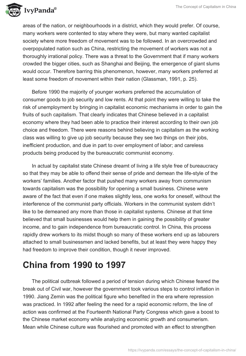 The Concept of Capitalism in China. Page 2