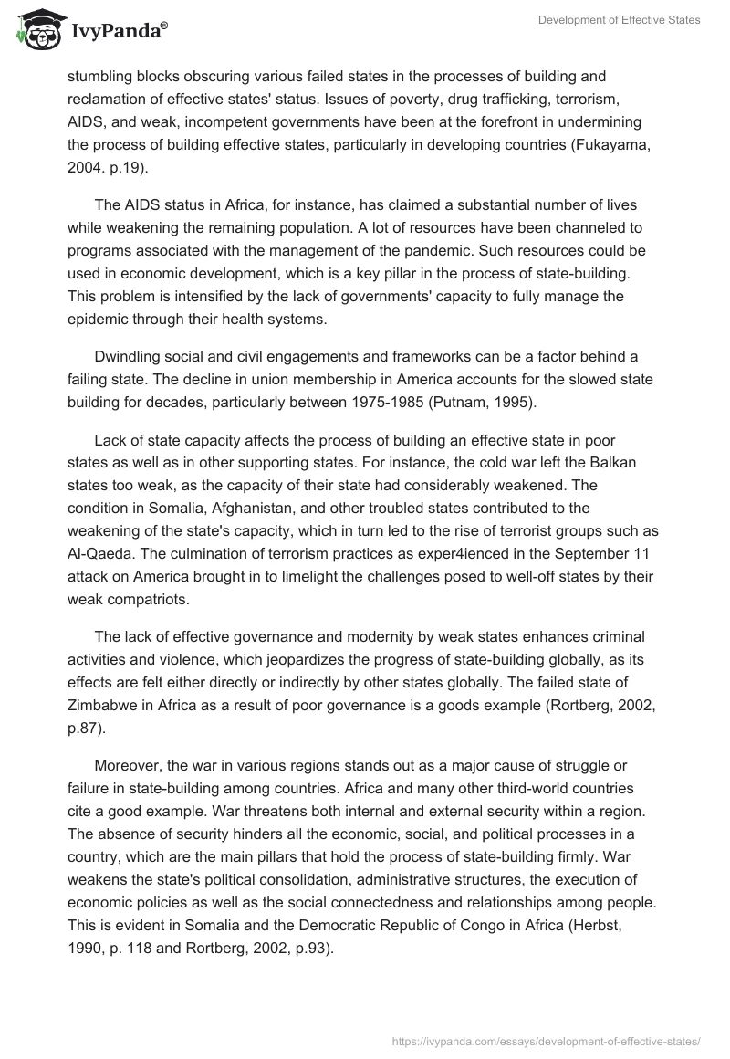 Development of Effective States. Page 2