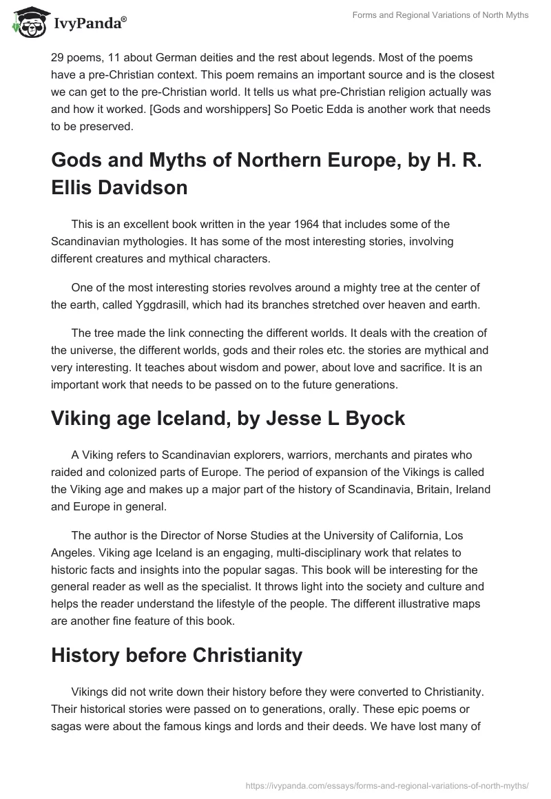 Forms and Regional Variations of North Myths. Page 3