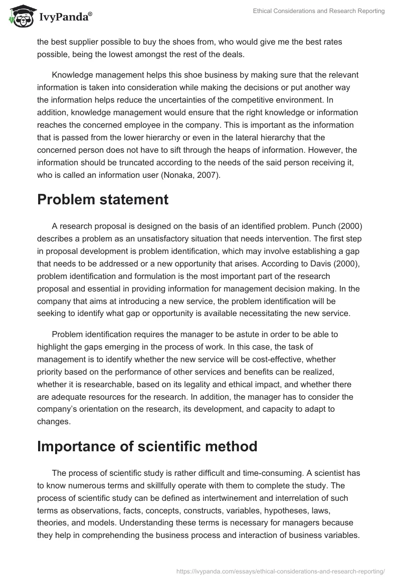 Ethical Considerations and Research Reporting. Page 2
