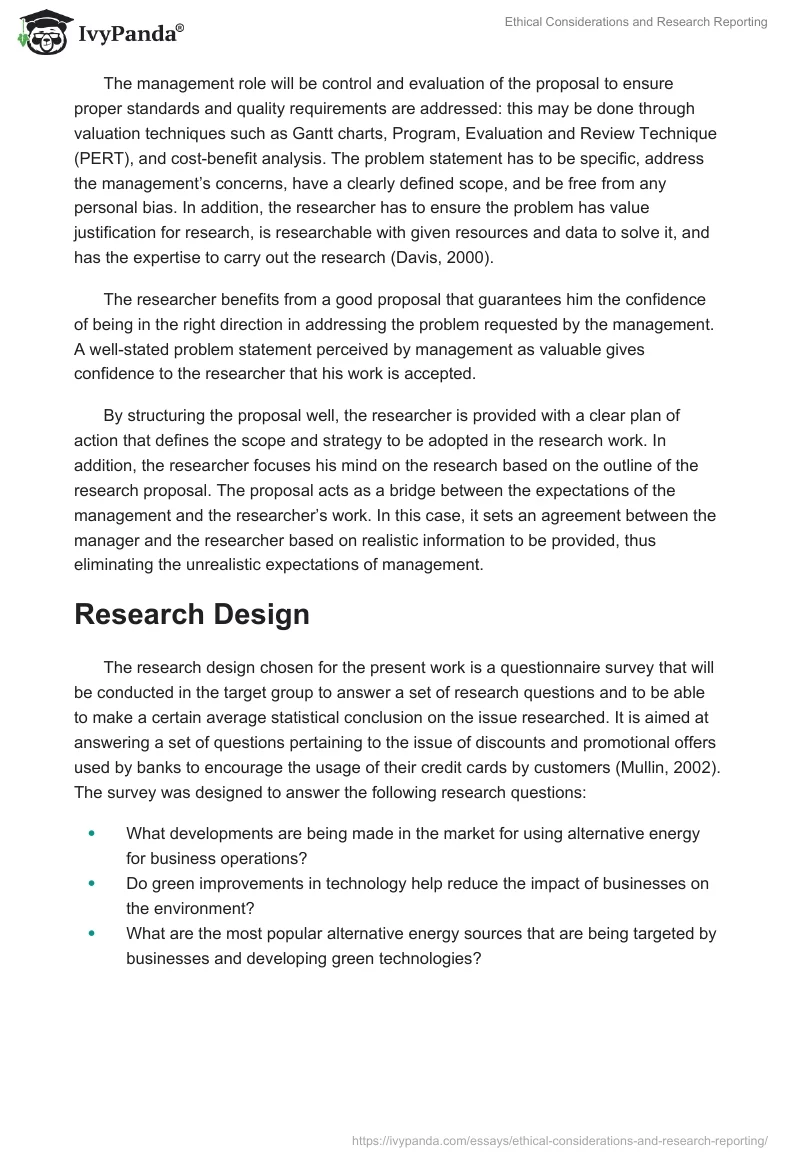 Ethical Considerations and Research Reporting. Page 4