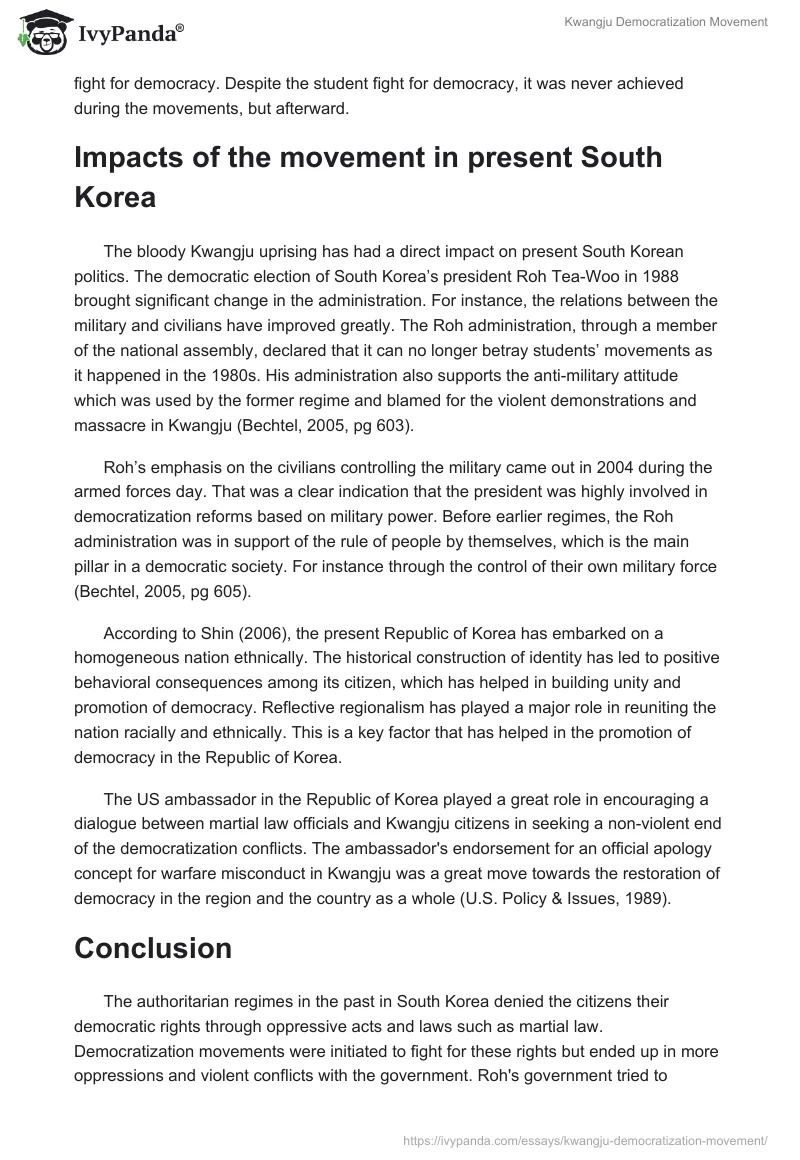 Kwangju Democratization Movement. Page 4
