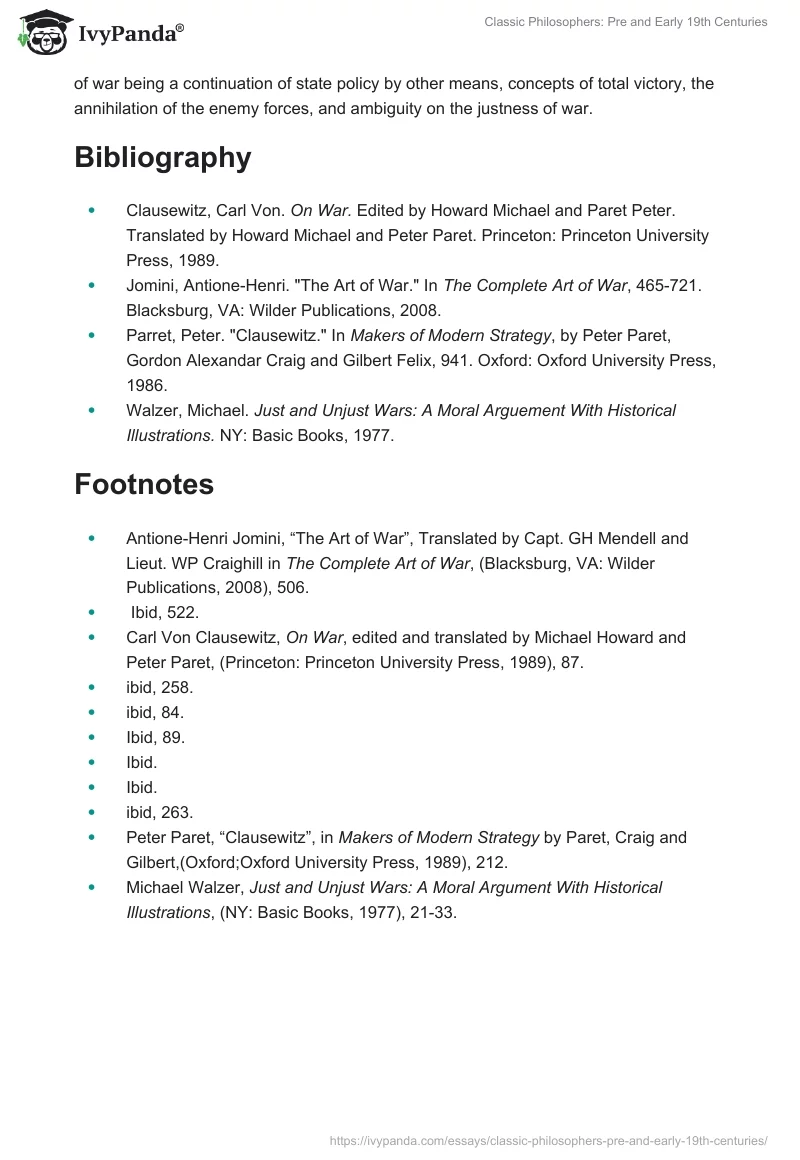 Classic Philosophers: Pre and Early 19th Centuries. Page 4