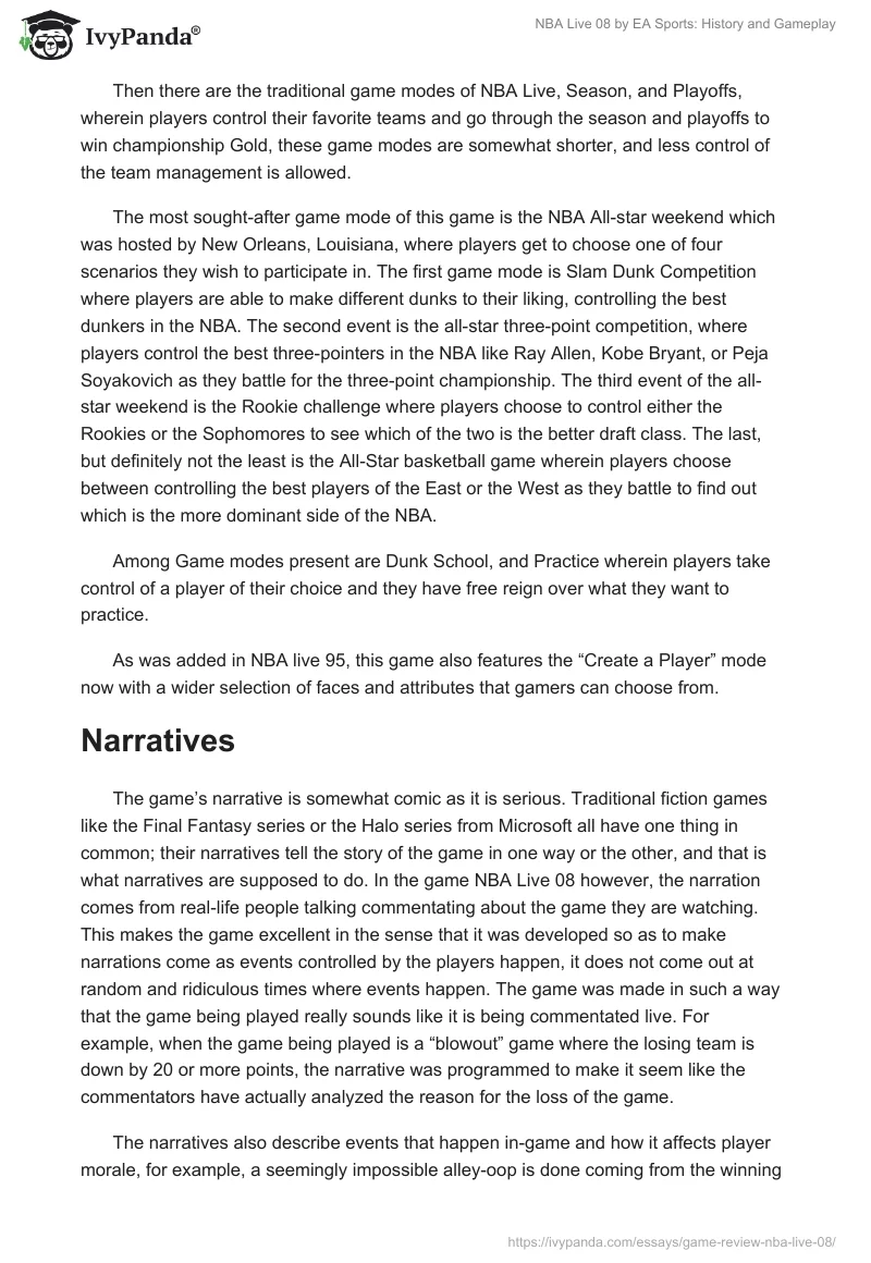 NBA Live 08 by EA Sports: History and Gameplay. Page 3
