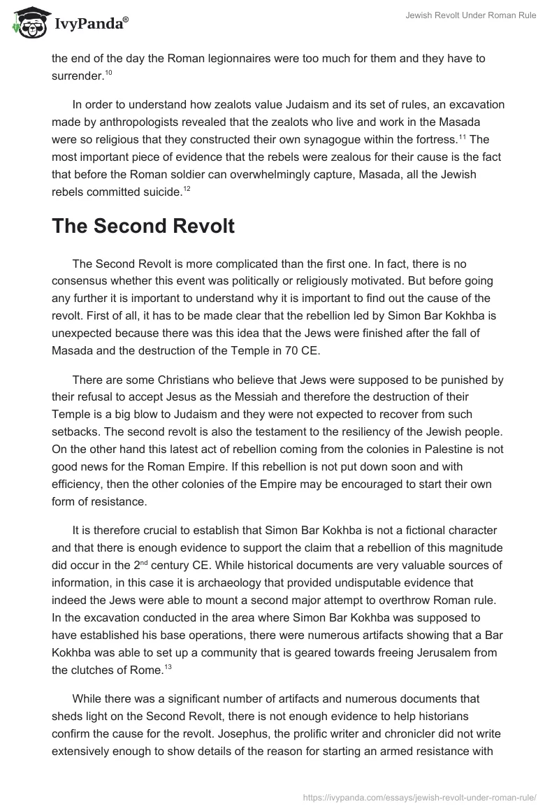 Jewish Revolt Under Roman Rule. Page 4