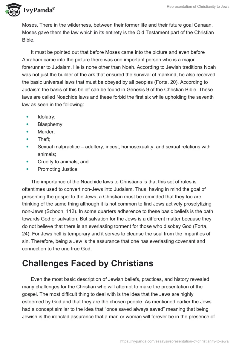 Representation of Christianity to Jews. Page 2