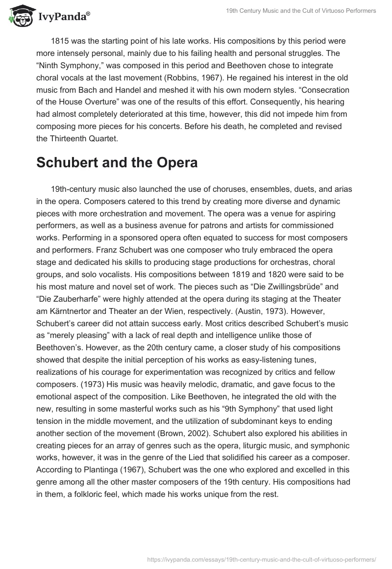 19th Century Music and the Cult of Virtuoso Performers. Page 3