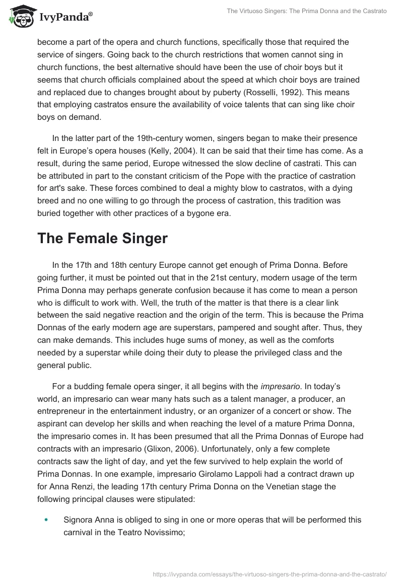 The Virtuoso Singers: The Prima Donna and the Castrato. Page 3