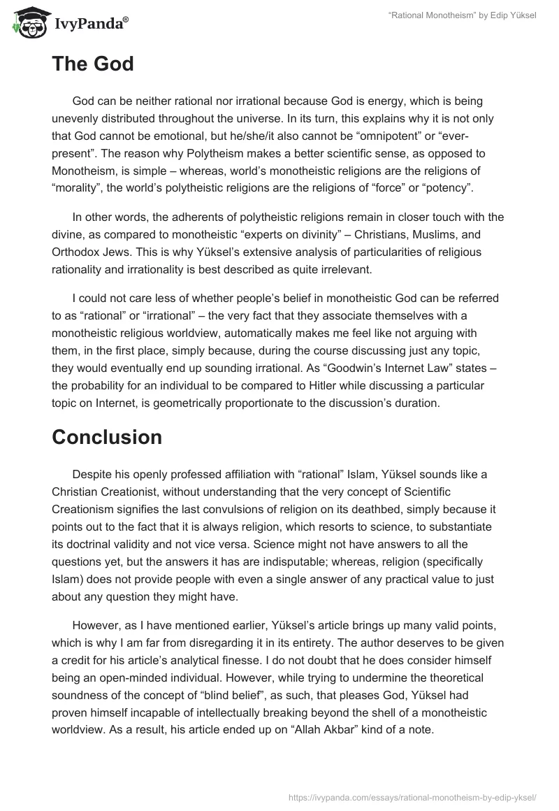 “Rational Monotheism” by Edip Yüksel. Page 4